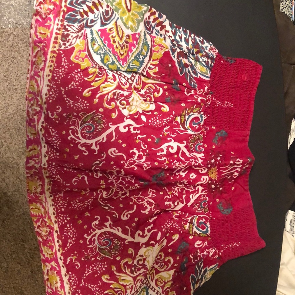 Fun floral skirt